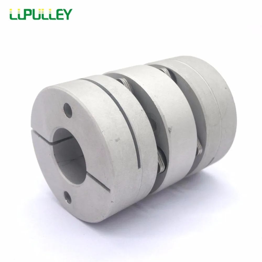 LUPULLEY 1 шт. в диаметре 56 мм Гибкая Двойная диафрагма муфта с отверстием 14/15/16/19/20/22/24
