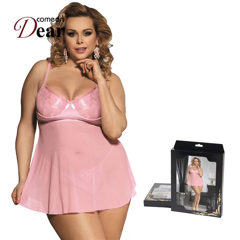 Да ладно, дорогой розовый милый Ночная сорочка атласная Лоскутная Camison сексуальное женское белье короткое платье; для ночного Baby Doll пижамы