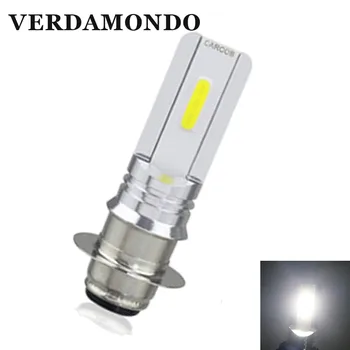 

1 PCS New White Motorcycle H6M Headlight 12V DC BA20D 36SMD COB LED Moped Scooter ATV Lamp Bulb Aluminum Light