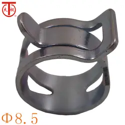 (8,5) Q673B (QC621) сталь тип ленты эластичное кольцо обруч (хомут трубы) 50 шт./лот
