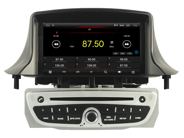DE! AVGOTOP Android 9 автомобильный Радио навигационный плеер для RENAULT MeganeIII Fluence(2009-2011) MP3 MP4 Wifi автомобиля gps