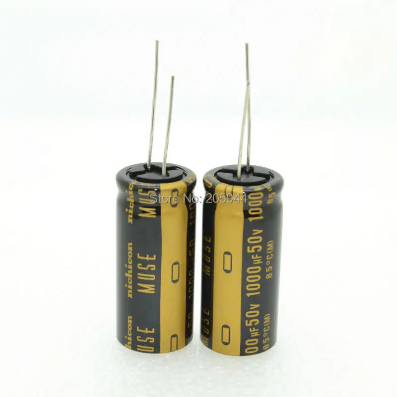 2 шт. Nichicon KZ 1000 мкФ 50 В 18*40 мм 7.5 электролитический конденсатор 4198|capacitor electrolytic|capacitor