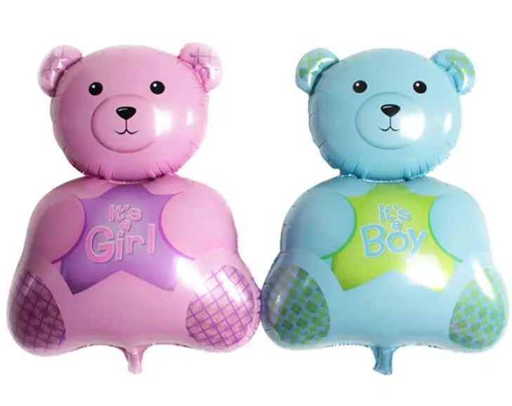 25*48 см Globos Медвежонок шар День Рождения украшения мультфильм air баллоны для детей Классические игрушки