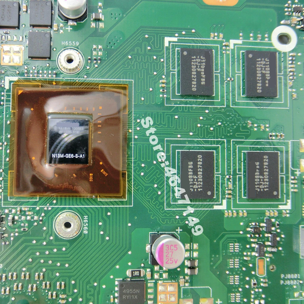  X55VD GT610M 1GB 4GB RAM Mainboard REV 2.1/2.2 For ASUS X55V X55VD Laptop Mainboard USB3.0 DDR3 X55