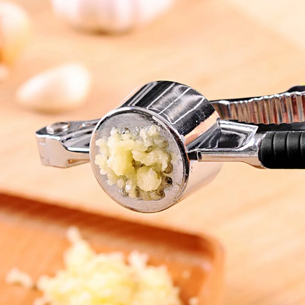 

2Pc Garlic Press Chopper Slicer Gadget Ginger Garlic Presser Cutter Nut Cracker Crusher Grinder Kitchen Squeeze Tool Accessories
