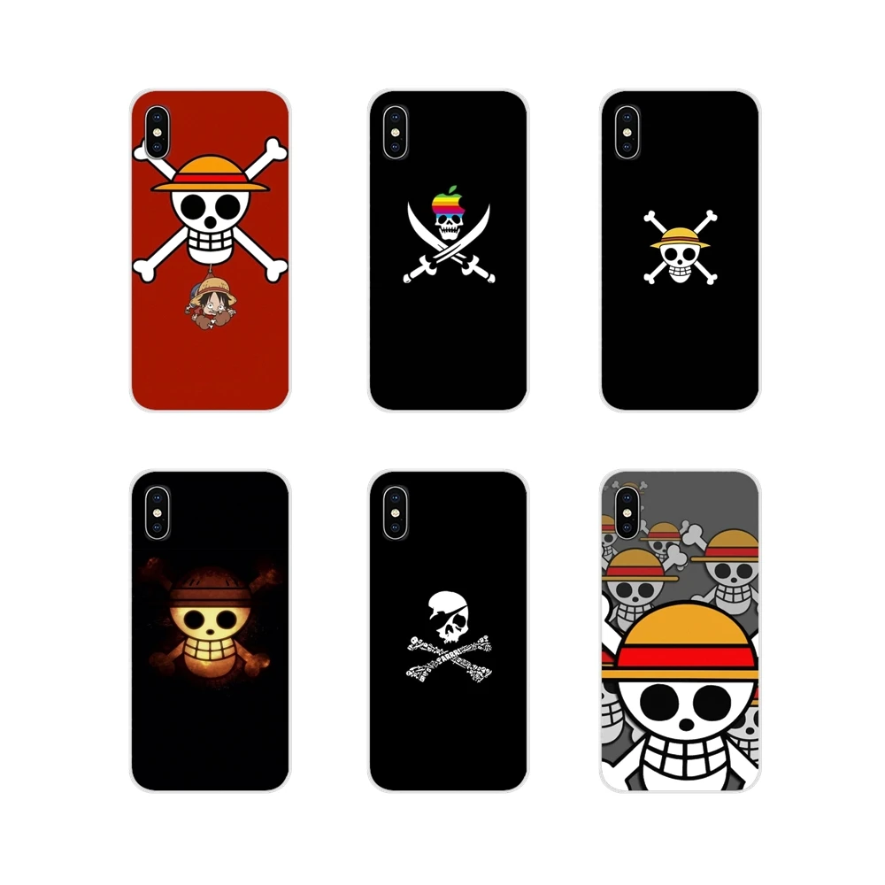 

Cell Phone Cover Bag For Samsung A10 A30 A40 A50 A60 A70 Galaxy S2 Note 2 3 Grand Core Prime cool One Piece Straw Hat skull flag