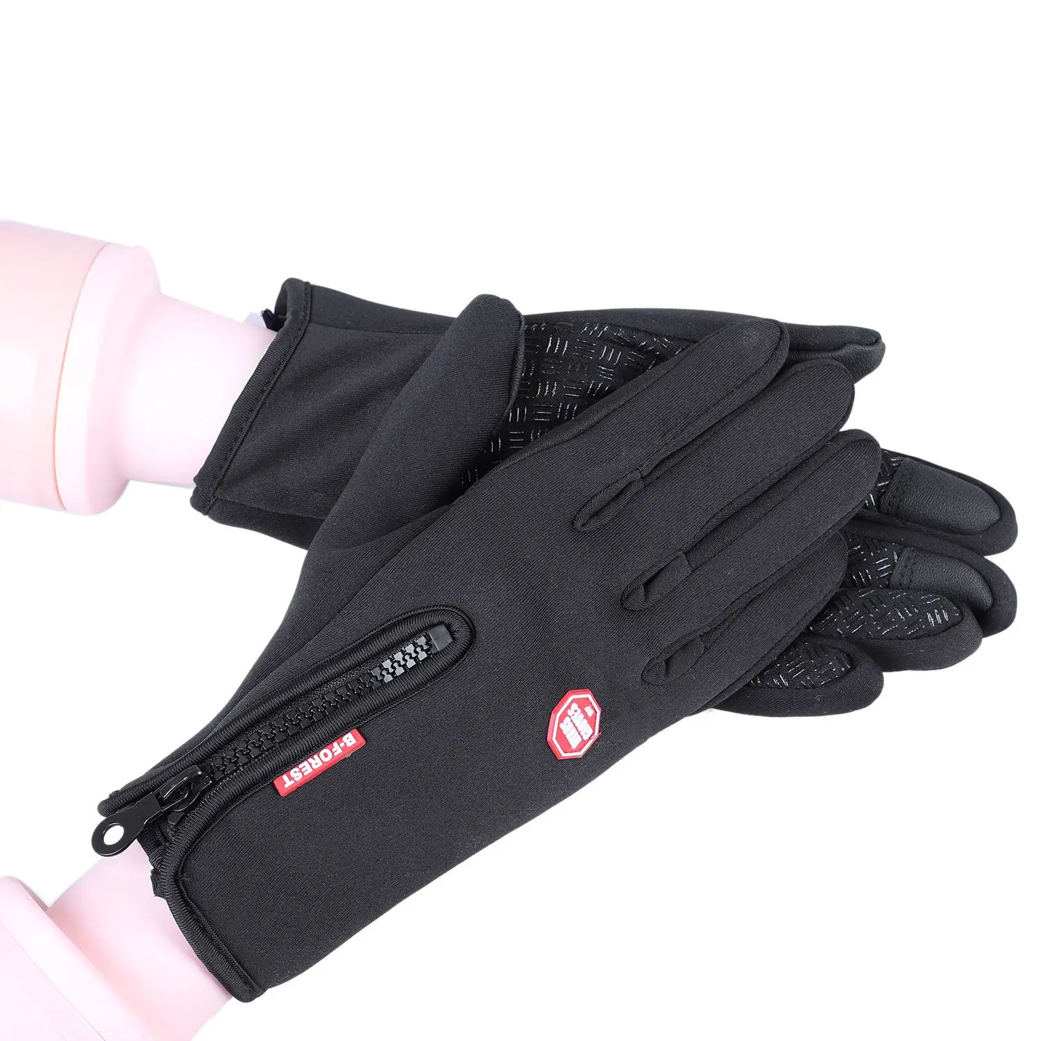 LGFM-1 пара велосипедных мотоциклетных перчаток полный палец Спорт на открытом воздухе сноуборд лыжные перчатки ветронепроницаемые сохраняющие тепло сенсорный экран