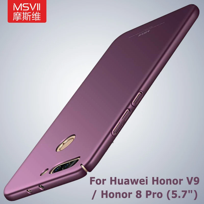 

Honor 8 Pro Case Cover Msvii Slim Matte Coque For Huawei Honor 8 Pro Case Huawei v9 Hard PC back Cover For Huawei Honor V9 Cases