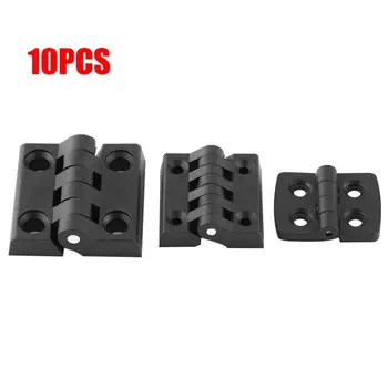 

Nylon Hinges Black For 2020,3030,4040,4545 Aluminum Profile Accessories Pack 10