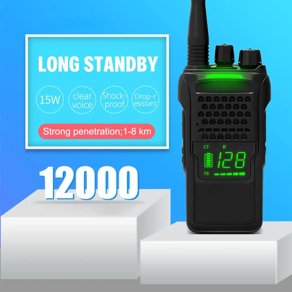 

For TIENGU LS950 2-8km 15W 240H HighPower Professional Walkie-Talkie VOX Voice Control 128 Signal Radio Mini Civil Two-way Radio