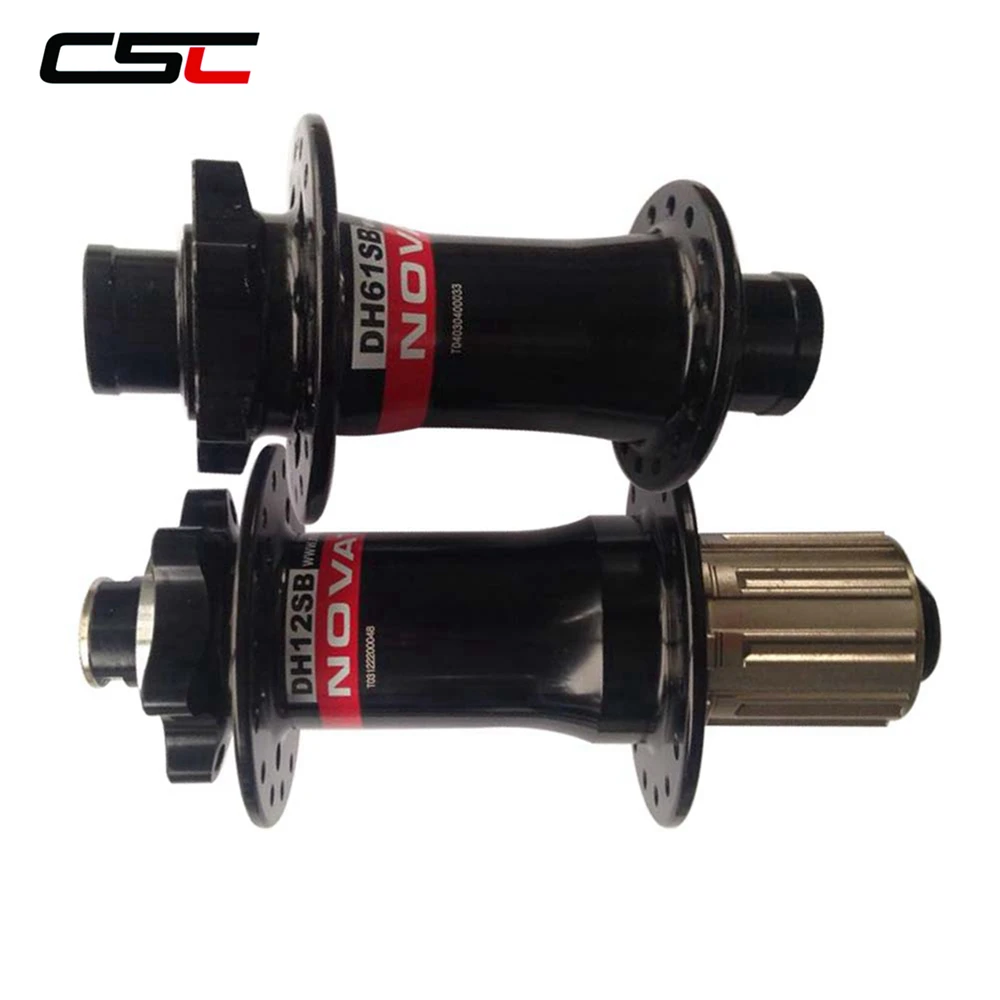 NOVATEC DH61SB DH12SB J Bend Bicycle Hubset 20mmX110mm 12mm x150mm Thru