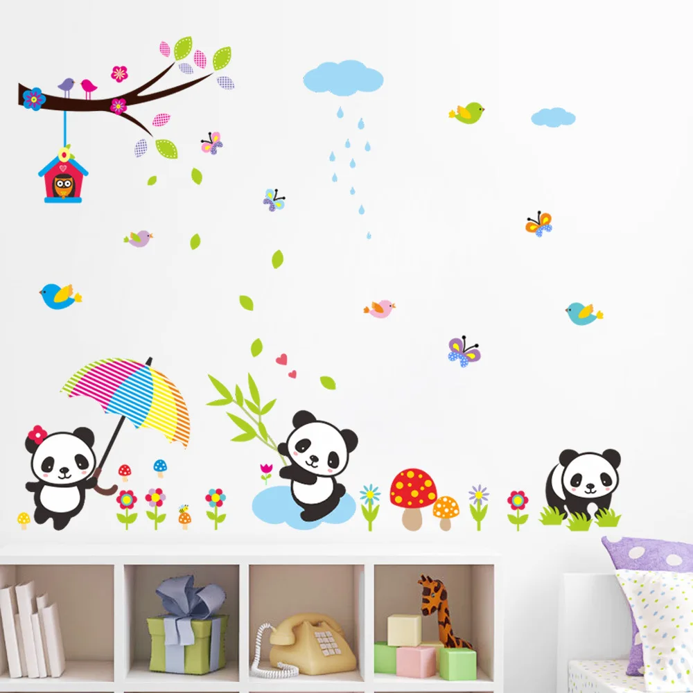 High Quality Wholesale Panda Wall Decal From China Panda Wall