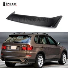 E70 спойлер для BMW X5 багажник крылья углеродного волокна черный глянец задний спойлер 2007-2013 4 двери