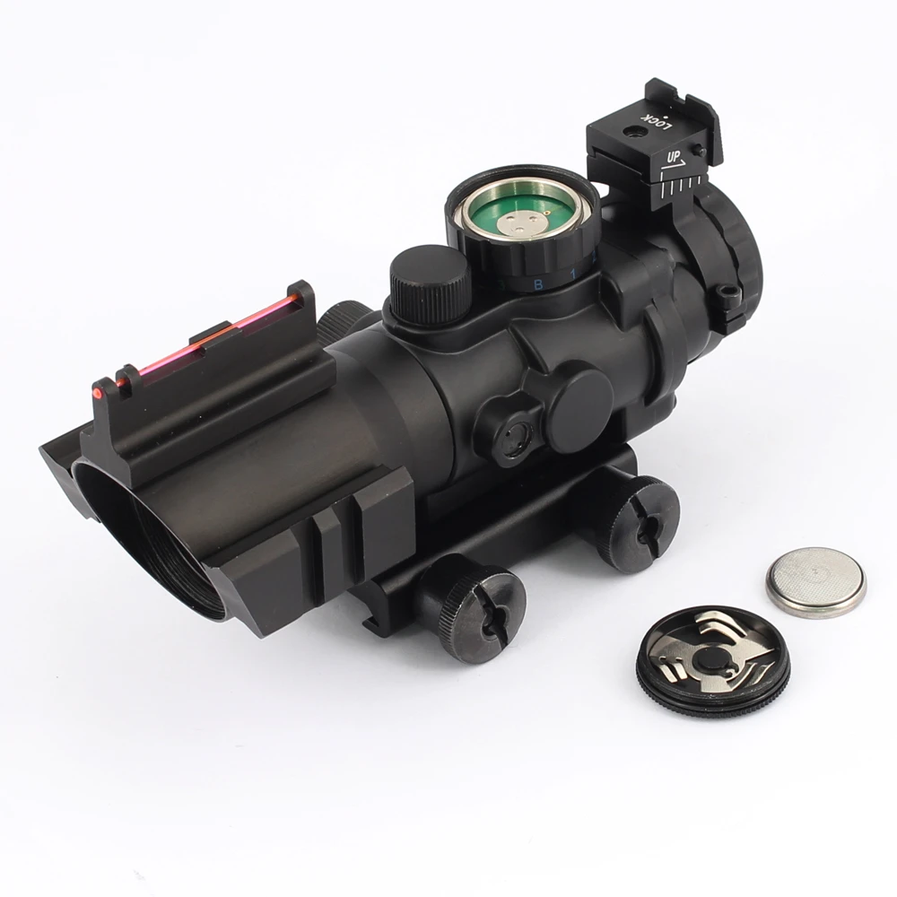 4x32 Acog прицел 20 мм ласточкин хвост рефлекторный оптический для охотничьих