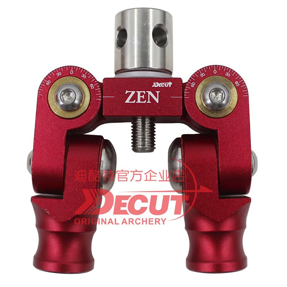 

2018 New Decut Adjustable Double Sided V Bar with 2 Modulars and Matching Screw for Recurve Bow Balance