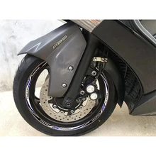 KODASKIN мотоцикл 2D эмблема круглый стикер наклейка большой обод колеса для TMAX 530 стандартный выпуск