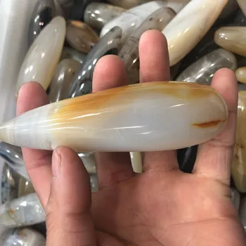 

1pcs Agate massage stick feels comfortable and bright, healing