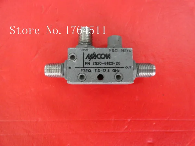 

[BELLA] M/A-COM 2020-6622-20 7-12.4GHz 20dB SMA coaxial directional coupler