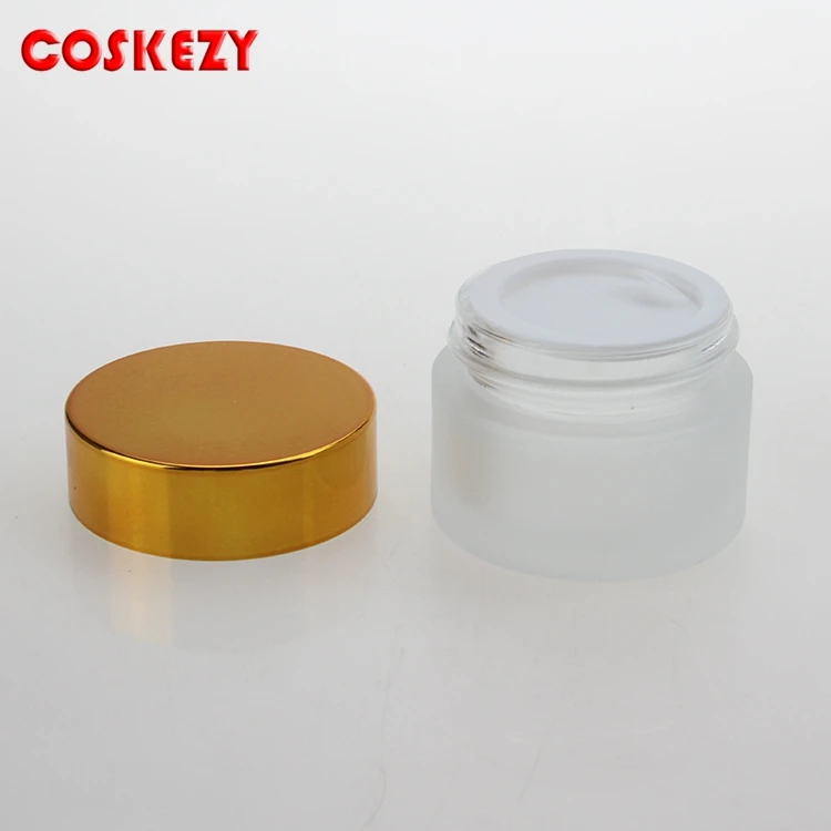 

Оптoвaя прoдaжa 5 мл матовая Стекло баночка для крема, косметическая упаковка Стекло банки под крем для глаз с Алюминий Кепки