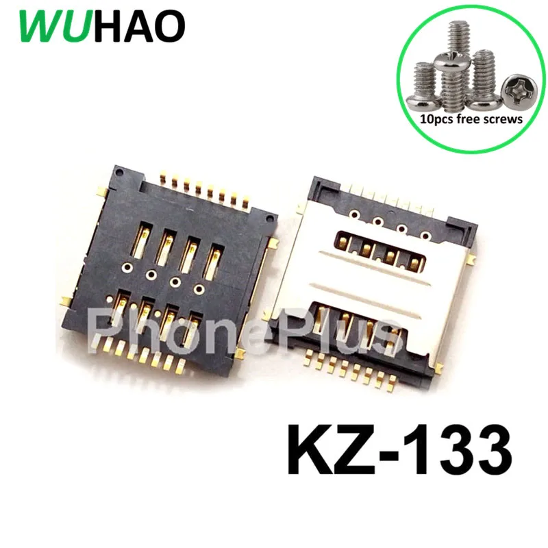Разъем для сим карты Lenovo A800 S720 A520 A580 I350 A590 S680 A780t A505E A560 S850E|repair part|socket simsim card socket