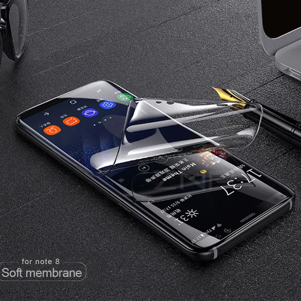 Гидрогелевая мягкая защитная пленка AQUA FLEX для Samsung Galaxy S8/ S8 Plus/ S9/ S9 Note 8