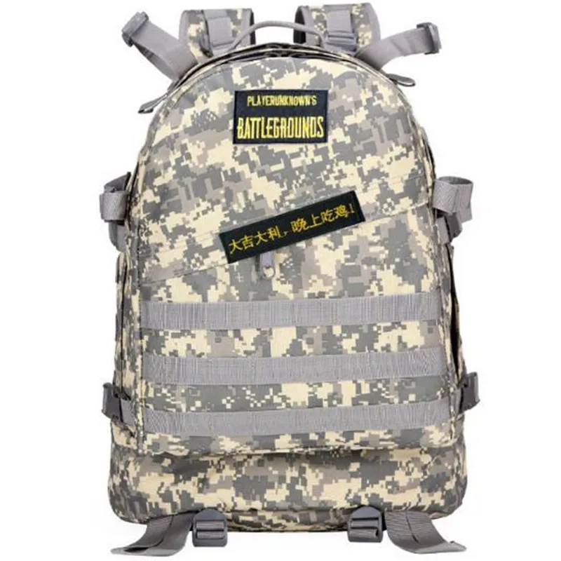 2018 Playerunknown's Battlegrounds Game PUBG Cosplay Chicken Dinner Three Backpacks Unisex Adult Tr