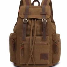 Рюкзак для мужчин, холщовый рюкзак большой емкости, сумка для выходных, дорожная сумка, повседневные винтажные рюкзаки, школьный рюкзак Bolsos