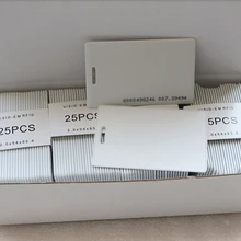 86*54*1,8 мм UHF Толстые карты пассивные rfid-метки карты большой диапазон для системы парковки автомобиля 1000 шт./лот