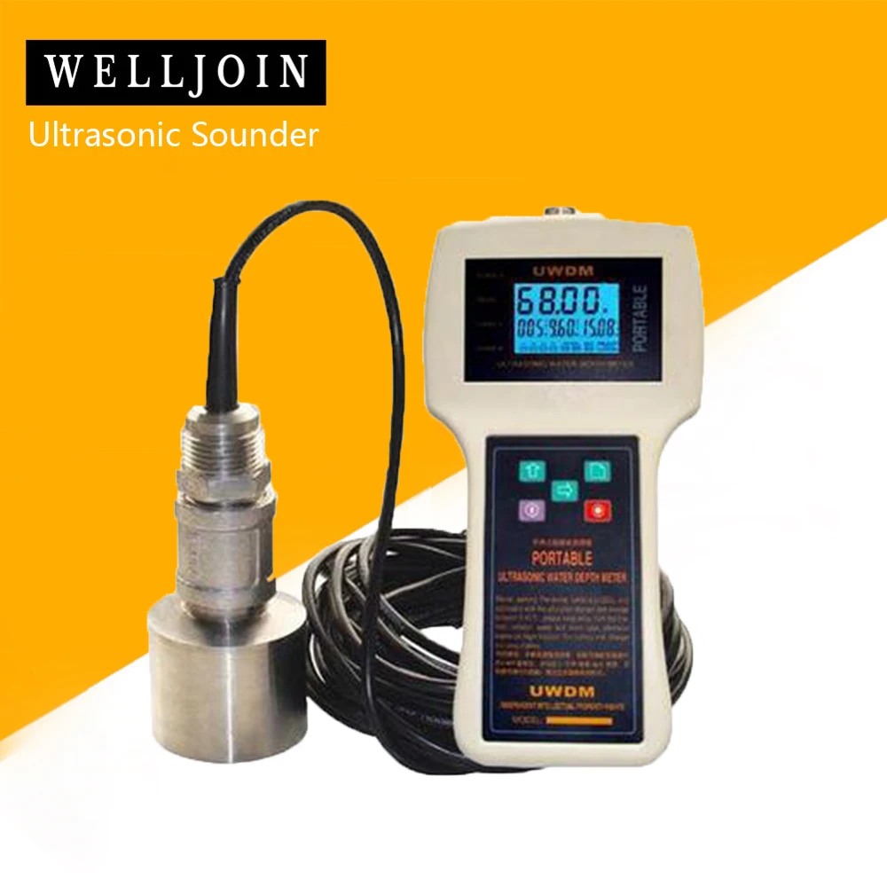 Hand Held Ultrasonic Sounder, FW SFCC Ultrasonic Water Meter Kedalaman