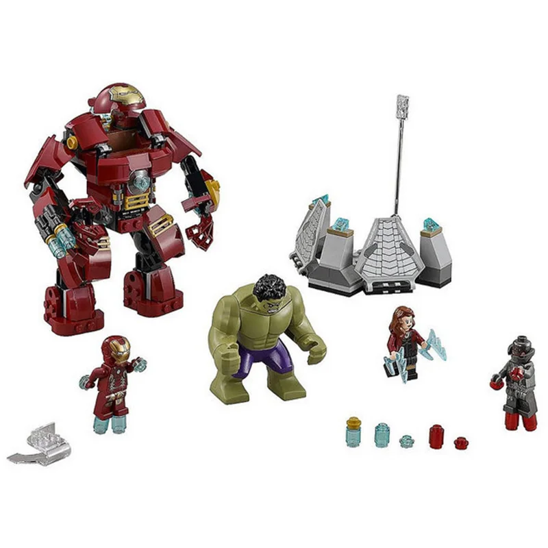 

Ultron Figure Iron Man Hulk Buster Set Bricks Building Blocks Compatible Super Heroes 76031 Model Boy Birthday Gift Toys