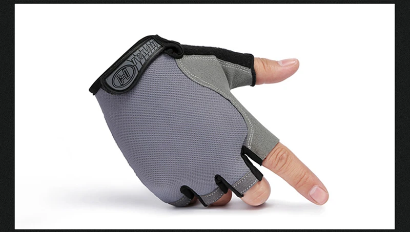 Summer menwomen fitness gloves gym weightlifting cycling yoga bodybuilding training thin breathable non-slip half finger gloves (27)