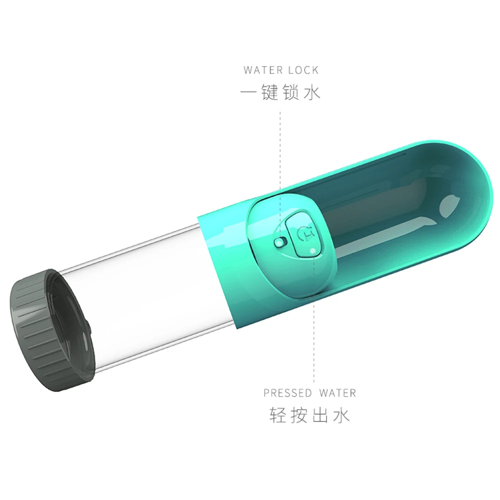 Переносная бутылочка-питатель для собак, герметичная бутылка, бутылка для воды для собак, диспенсер для воды, для питья собак, портативная, для домашних животных, для улицы, товары для домашних животных