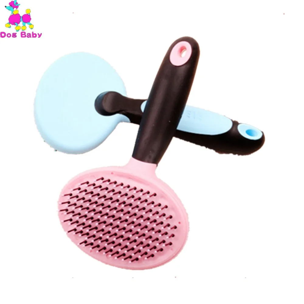 

DOGBABY Cute Cat Comb Material TPE&PP Pet Comb Dog Cat Massaging Grooming Shedding Comb For Cat Brush Cat beauty Free Shipping