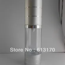 30 мл серебряная фольга тангент без воздуха бутылка крем для глаз с отдушками Косметика бутылка