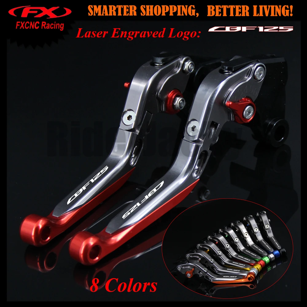 ! Новый логотип (CBF125) красный + титановый для Honda CBF125 CBF 125 2009 2013 2010 2011 2012 CNC