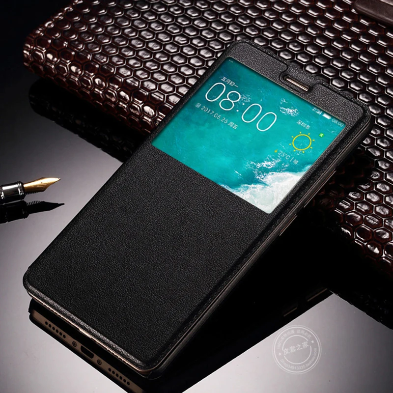 2017 теперь для Meizu Pro5 случае volsys Бизнес Стиль посмотреть Windows Flip кожаный чехол Pro 5 5.7