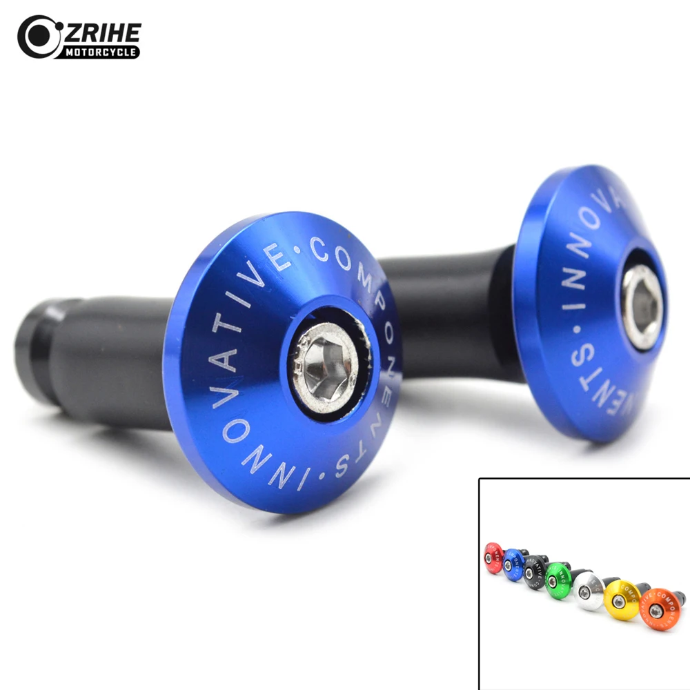 Blue Color New Arrival Motorcycle Handlebar Grips Bar Ends Slider CNC billet for dirt bike for KTM Tmax 500 530 TM Duke 390 125