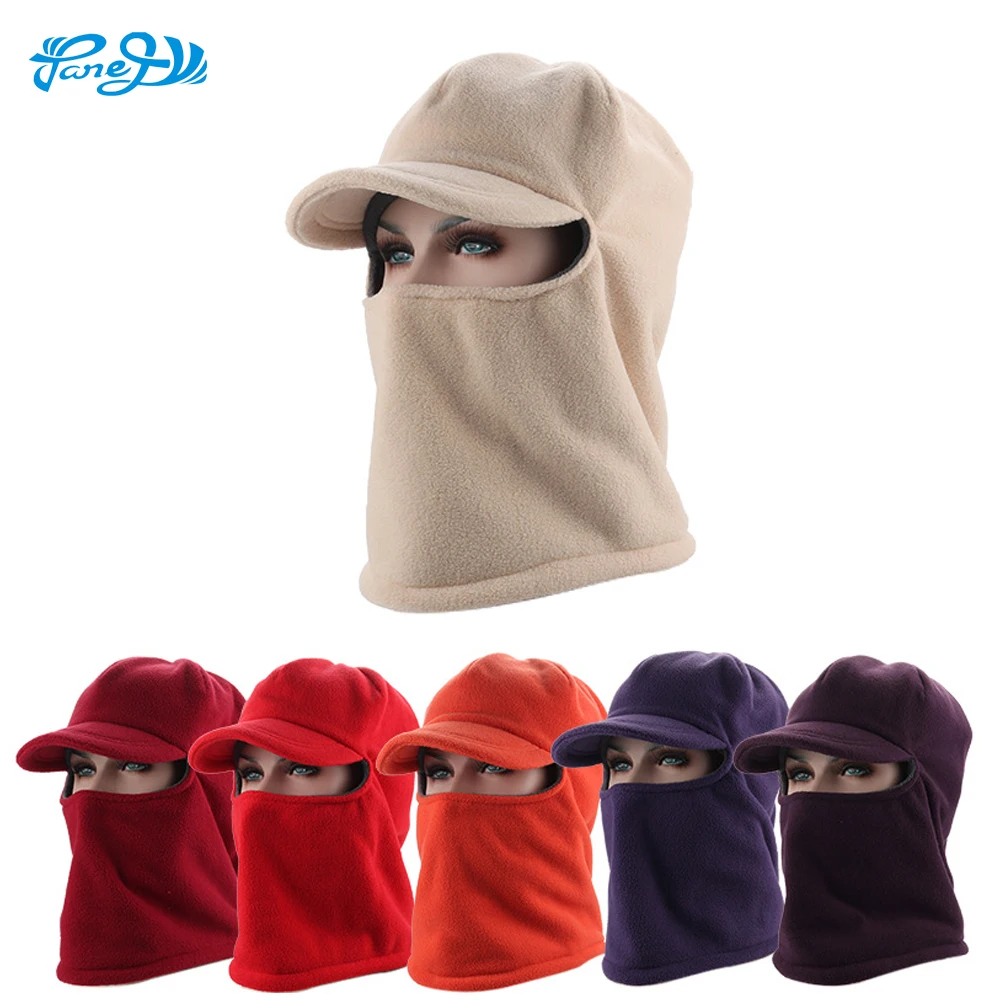 Panegy зимние теплые флисовые колпачки Спорт на открытом воздухе Пеший Туризм езда