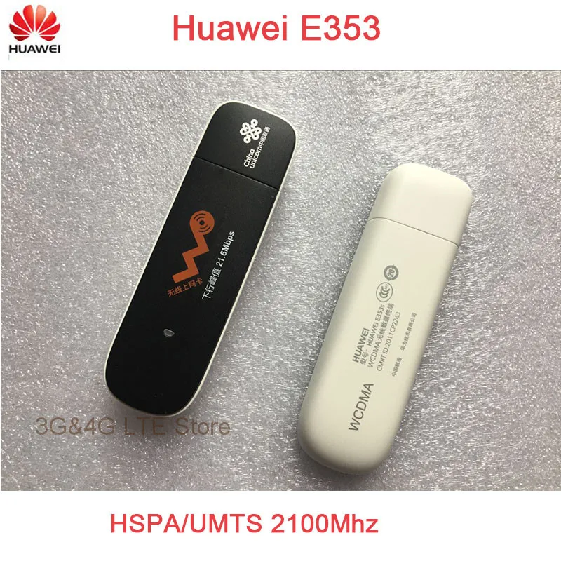 Разблокированный Huawei E353 21 6 Мбит/с HSPA + Мобильный широкополосный модем 3G Dongle|mobile