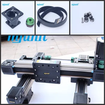 

MJUNIT MJ45 800mm length belt drive linear guide actuator rail for 3d printer cnc machine