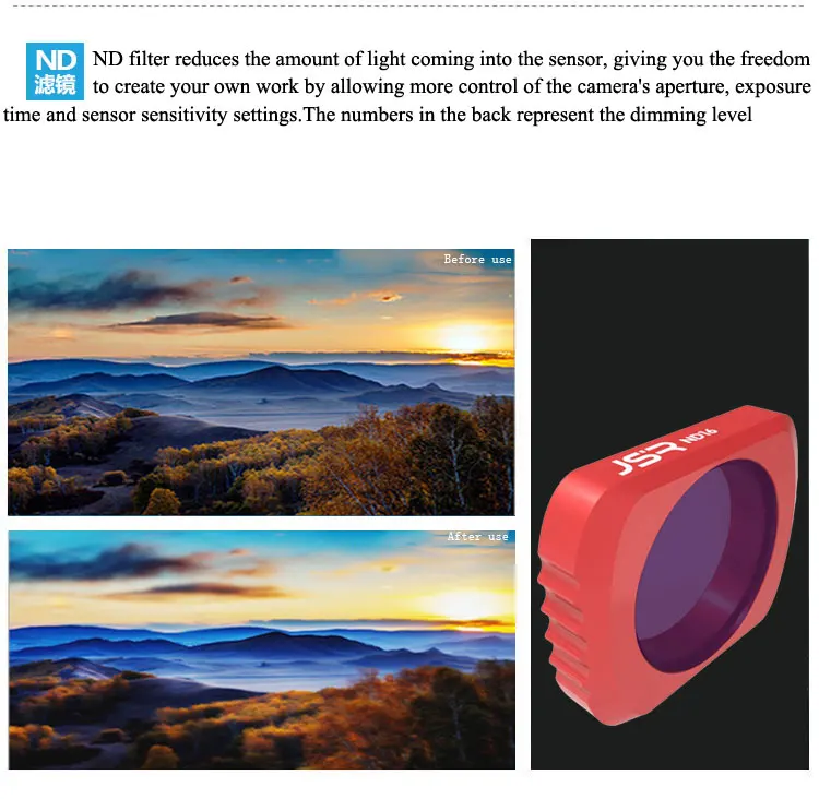 dji osmo pocket nd filter