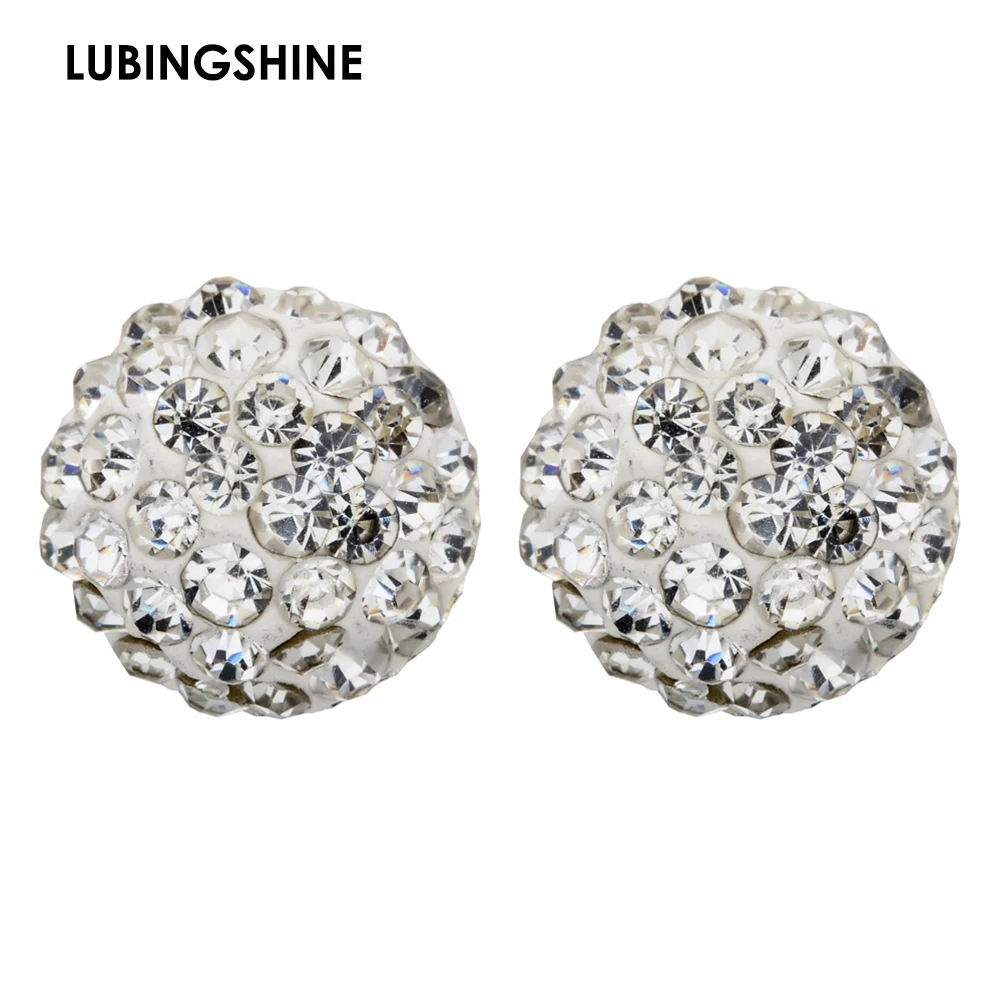 Free Shipping Flatback Half Crystal Disco Ball Rhinestone Earrings Free Shipping Flatback Half Crystal Disco Ball Rhinestone Earrings Stud Boutique Fashion Studs Earring 10mm Ze07 In From Jewelry Accessories