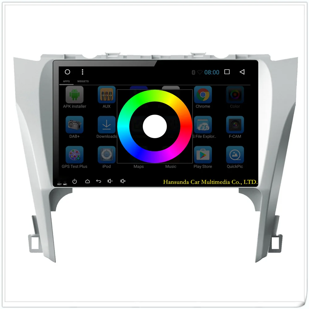 Excellent 10.1 inch HD 1024*600 quad core android 7.1 car dvd for Toyota camry 50 2012 2013 2014 with Radio RDS DAB+ 3G 4G WIFI BT SWC 4