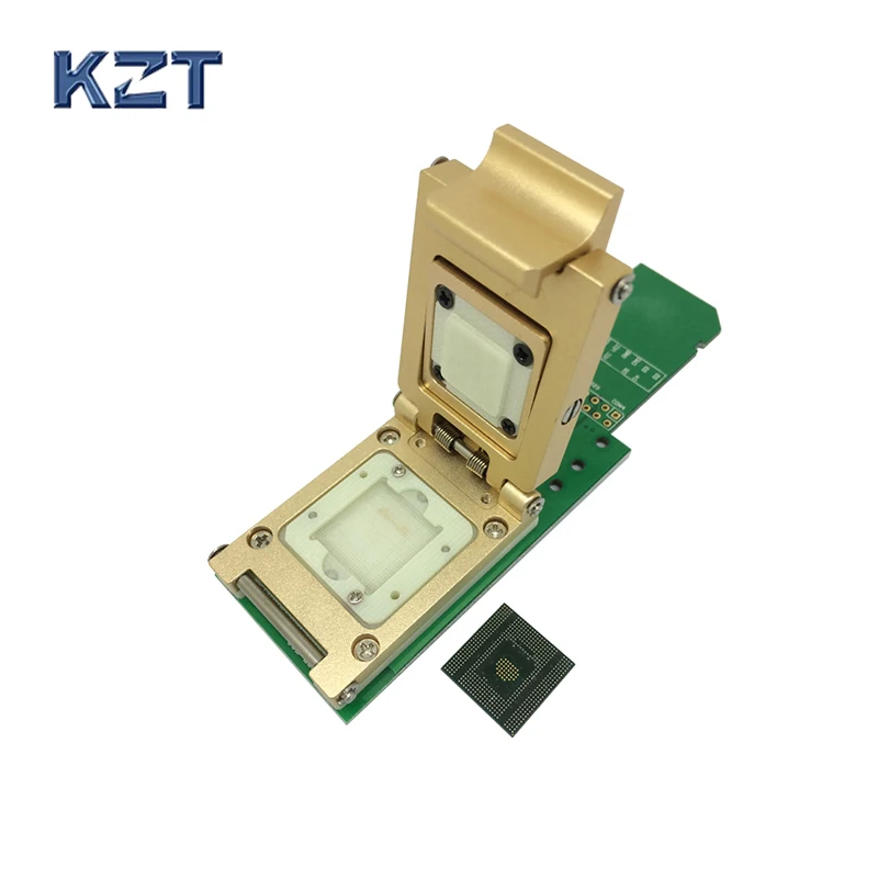 EMCP529 BGA529 Pogo Pin тестовое гнездо считыватель шаг 0 5 мм IC Размер 15x15мм для KMR210008M A805 SAMSUNG