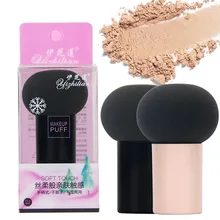 Спонж в виде шляпки гриба сухой косметический Спонжик для нанесения основы для макияжа кисть для нанесения маски косметический пуф