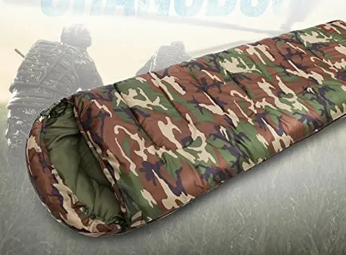 

Sleeping Bag Camping Envelope Sleeping Bag Thermal Adult Winter Sleeping Bag Outdoor Travel camouflage Waterproof Sleeping Bed