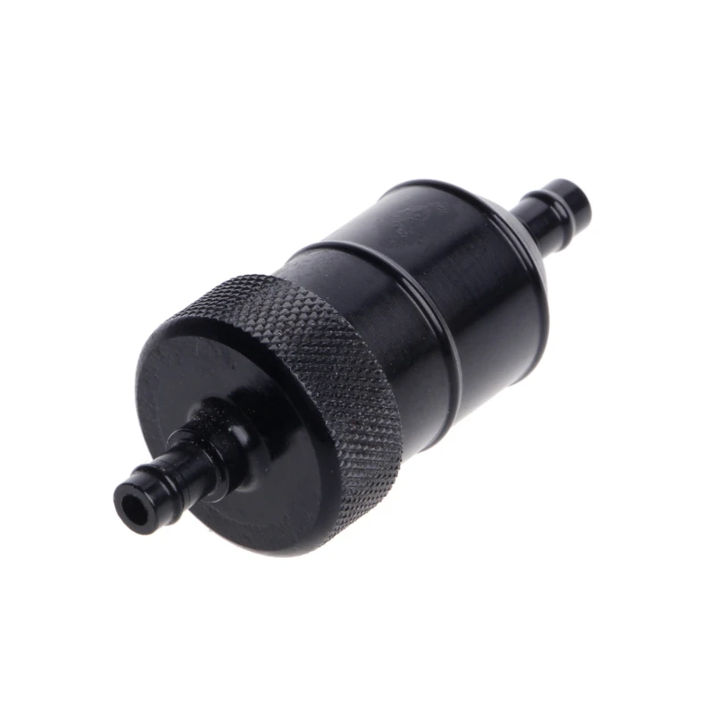 Universal Aluminium Inline Fuel Oil Filter 1/4\ Universal Aluminium Inline Fuel Oil Filter 1/4\