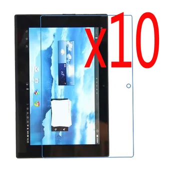 

10pcs/lot LCD Soft Ultra Clear Screen Protector Films Protective Film Guard For Sony Xperia Tablet Z SGP311 SGP312 SGP321 SO-03E