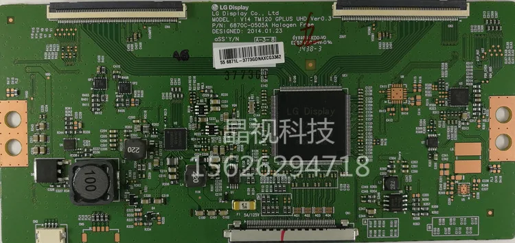6870C-0505A V14 TM120 GPLUS UHD Ver0.3 Бесплатная доставка хорошо работающий протестированный |