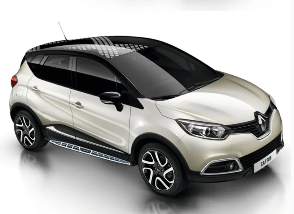 Для Renault Captur. автомобильные ходовые доски Авто боковой шаг бар педали высокого качества дизайн Nerf баров